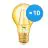 Voordeelpak 10x Osram Vintage 1906 LED E27 Peer Filament Goud 2.5W 220lm - 824 Zeer Warm Wit | Vervangt 25W